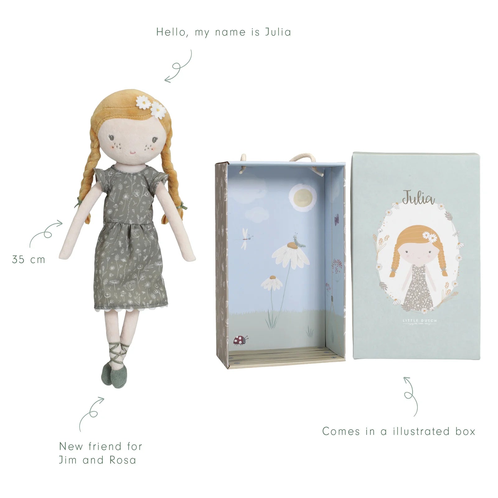 Boneca JULIA - Little Dutch