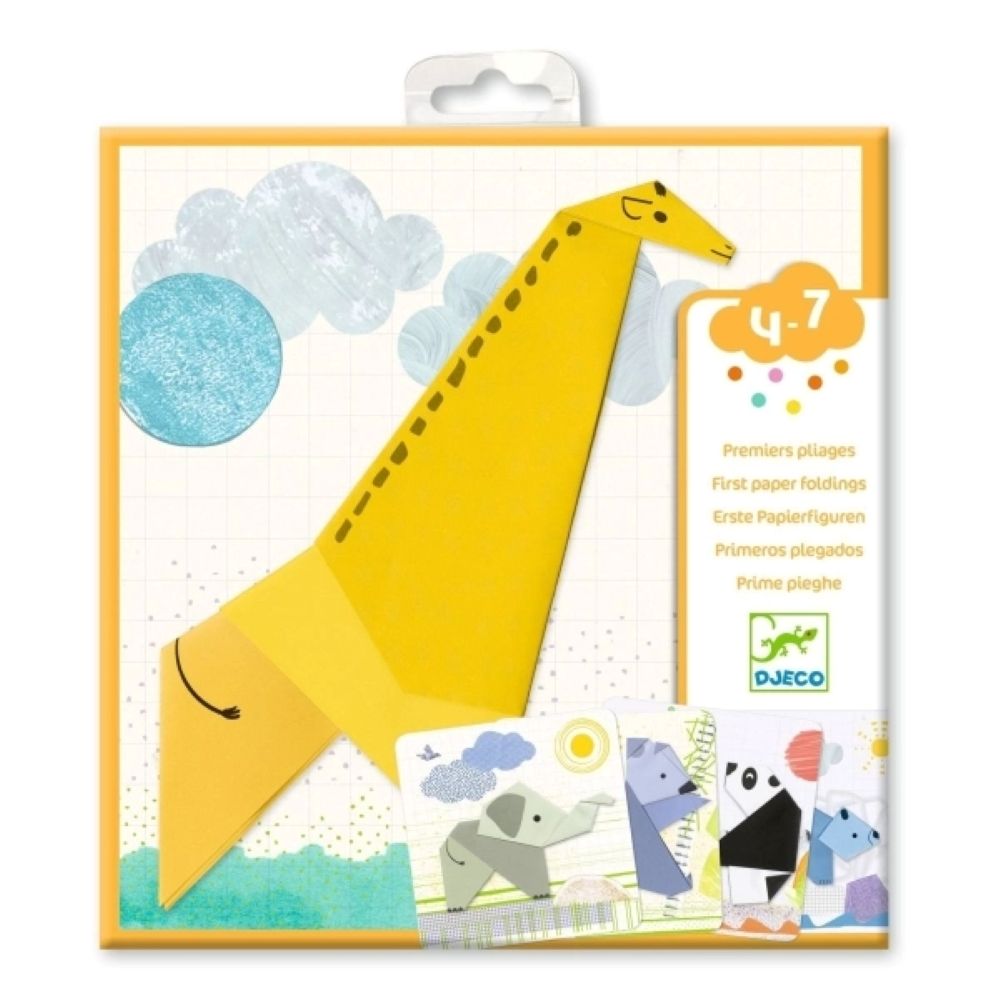Primeiras Dobras - Animais em Origami - DJECO