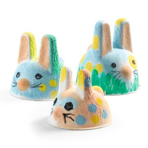 Trio de Coelhos – Pintura c/ os Dedos - DJECO