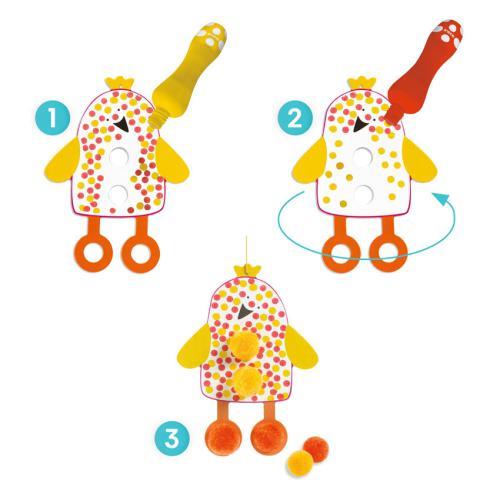 Manualidades - No Céu – Pontos e Pompons - DJECO
