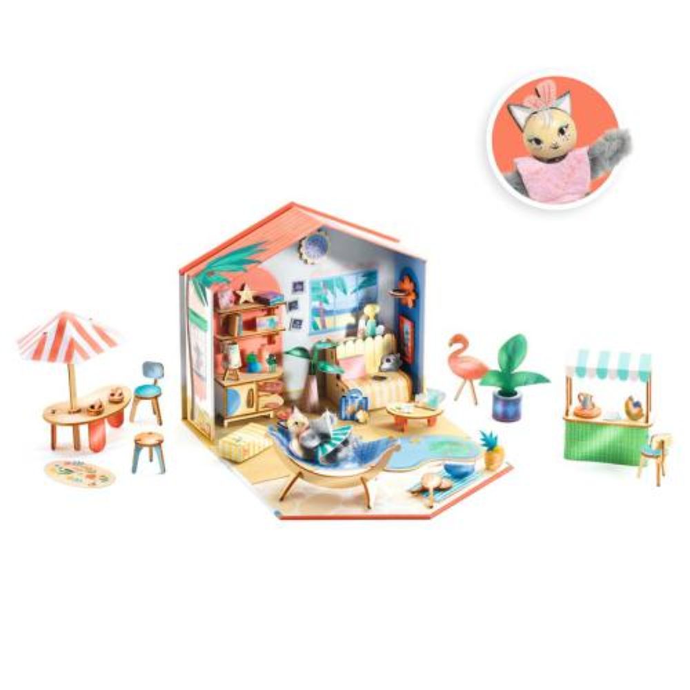 Cria Casas em Miniatura - MI HOUSE - Djeco