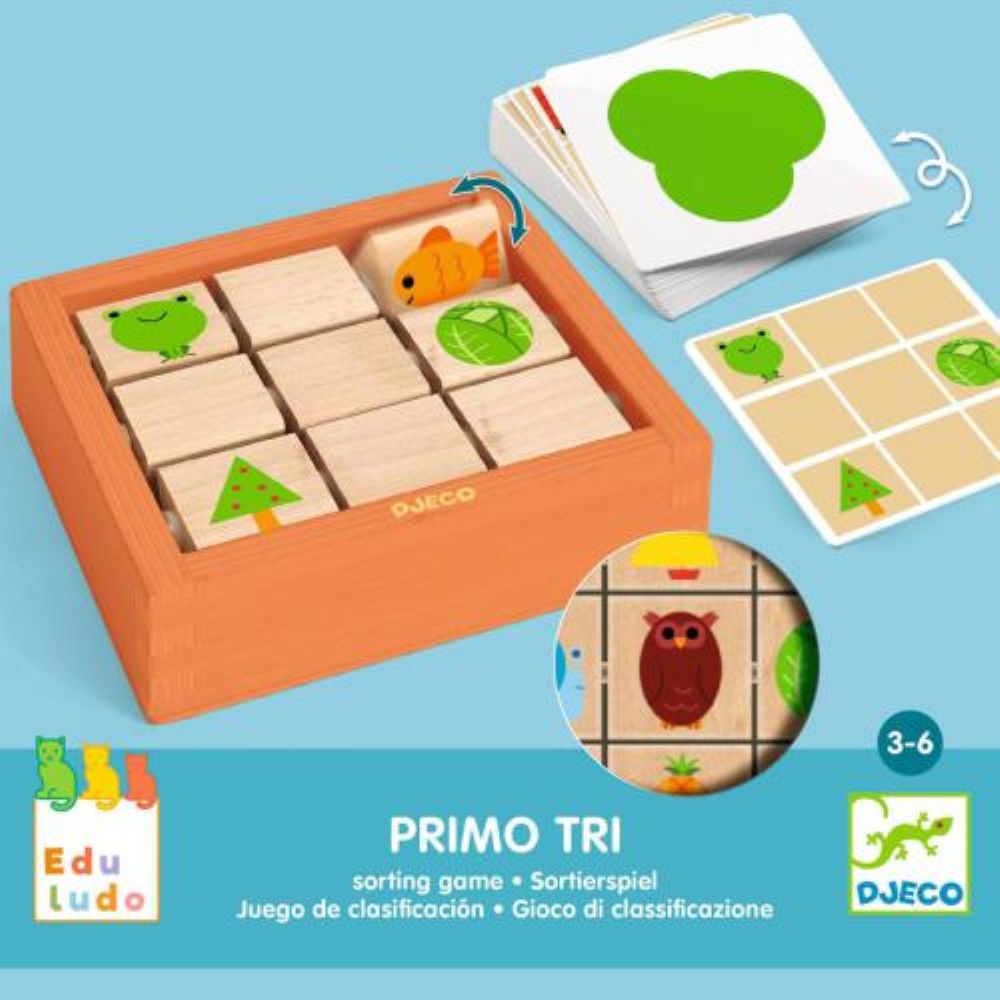Primo Tri - Jogo de Classificação e Observação - Djeco