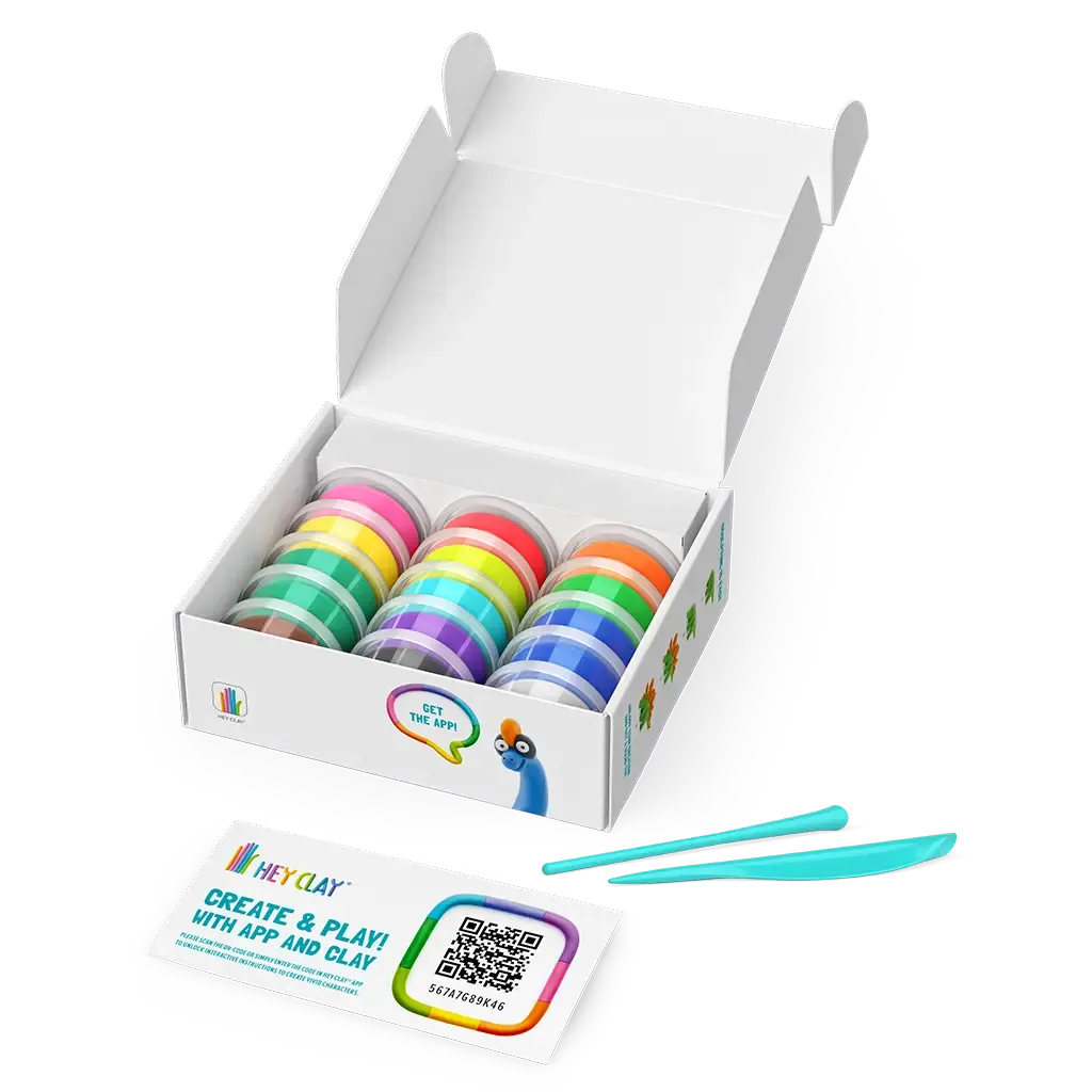 Dinos – Massas de Modelar Coloridas - HEY CLAY