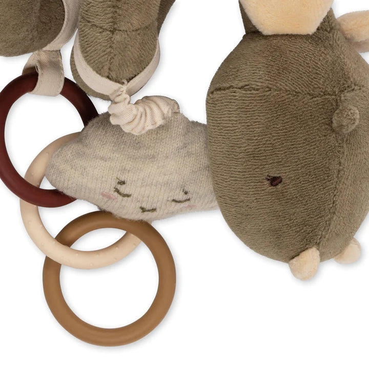 Espiral de carrinho com atividades - Konges Slojd