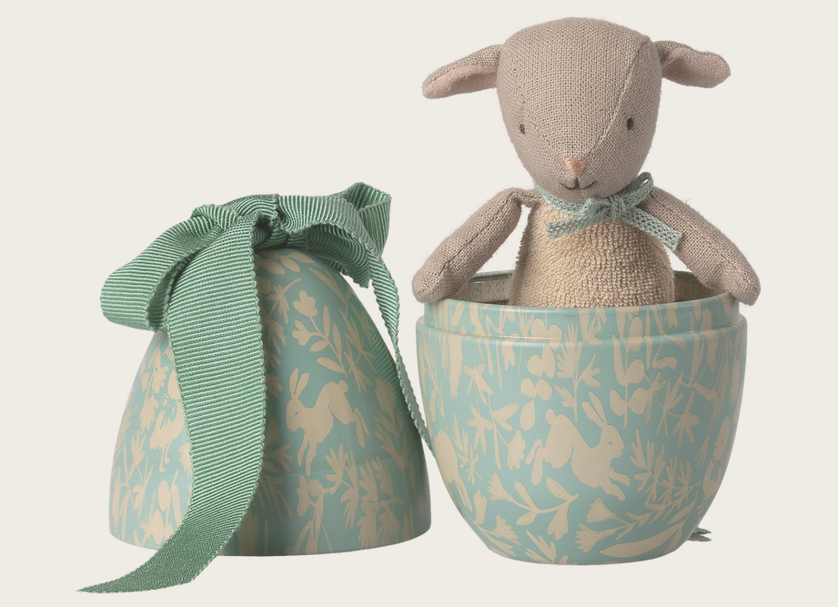 Ovo de metal com ovelhinha - Maileg