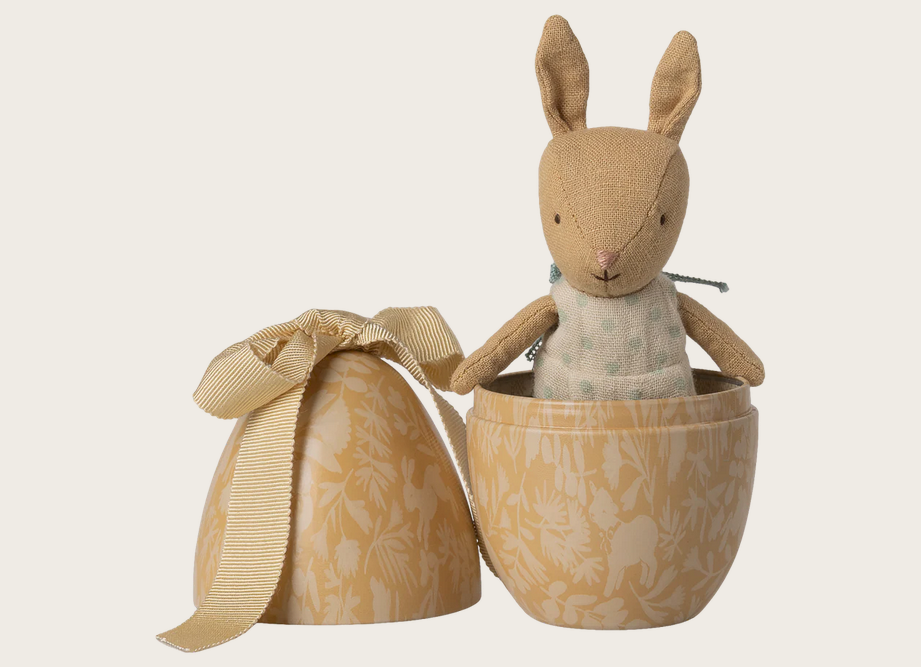 Ovo de metal com coelhinho - Maileg