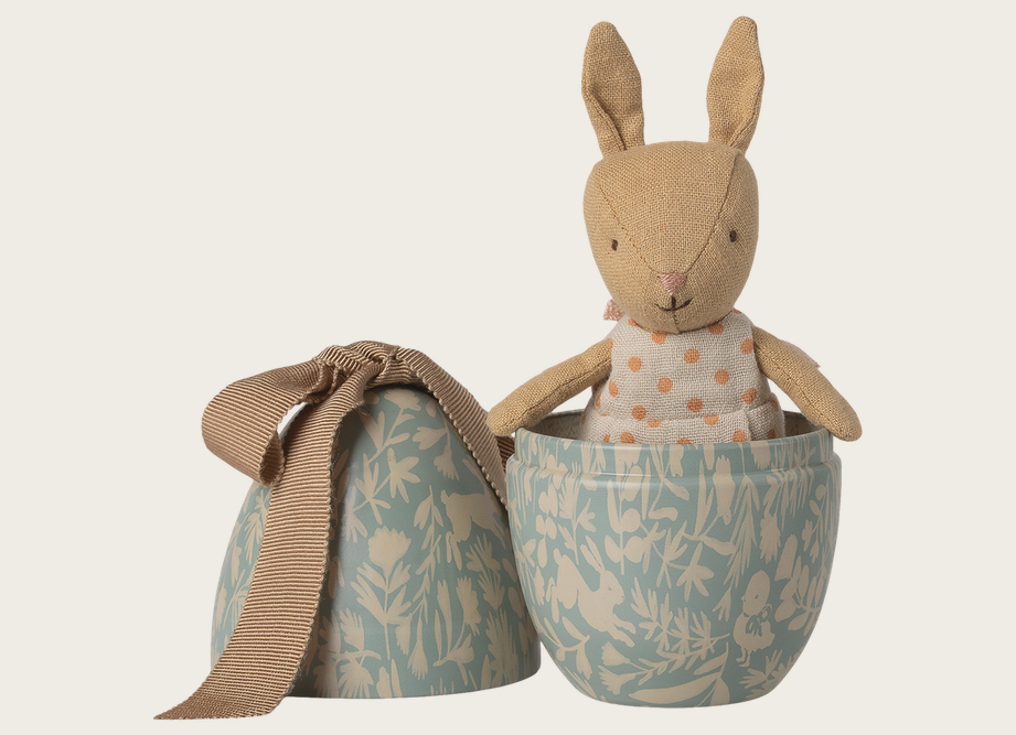 Ovo de metal com coelhinho - Maileg