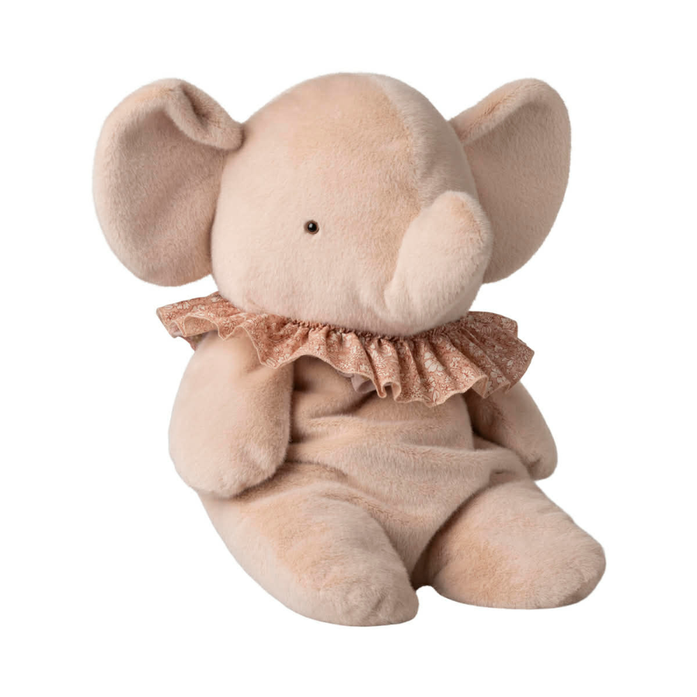 Elephant plush, Big - Powder - Maileg