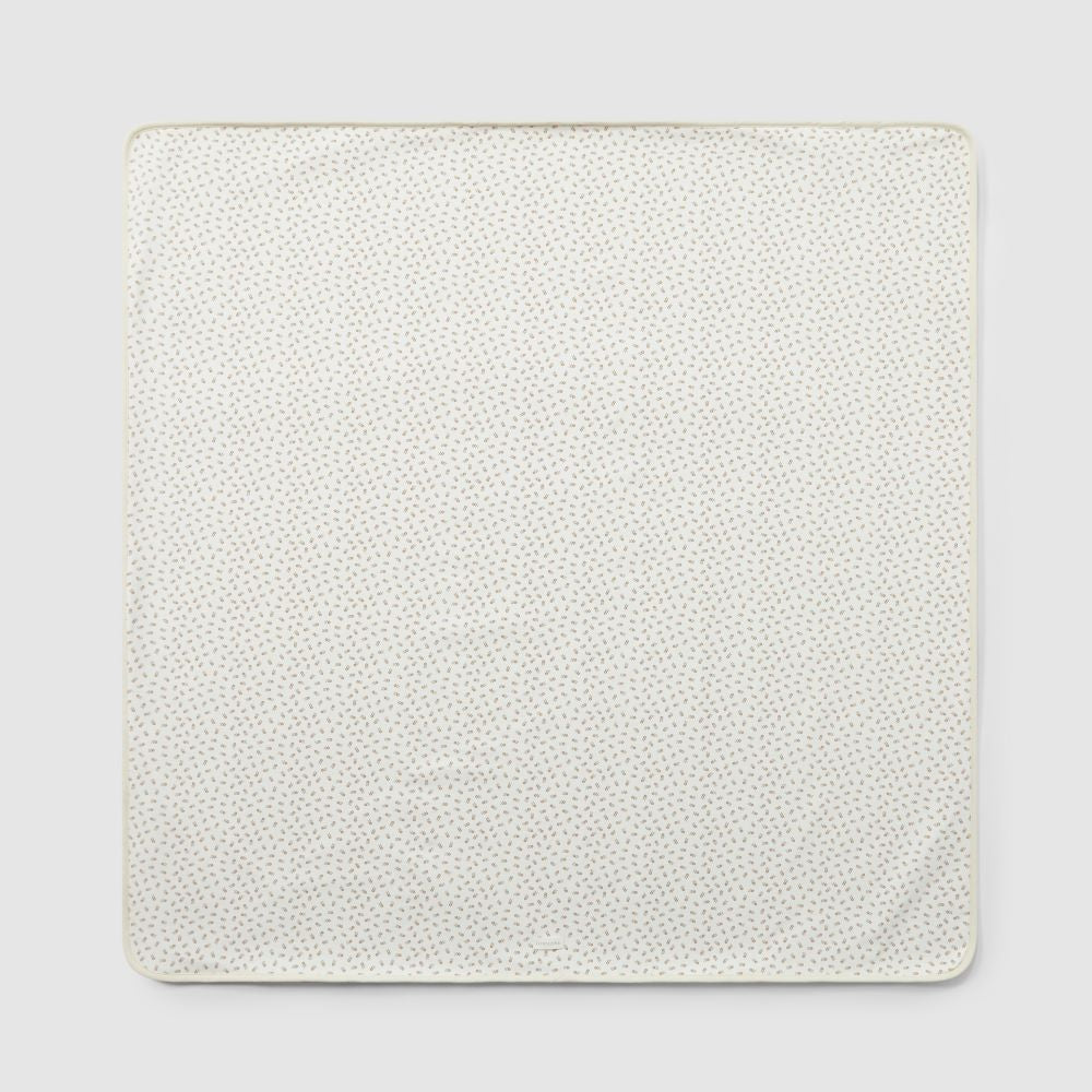 Envolta veludo canelado e estampado algodão orgânico - Laranjinha