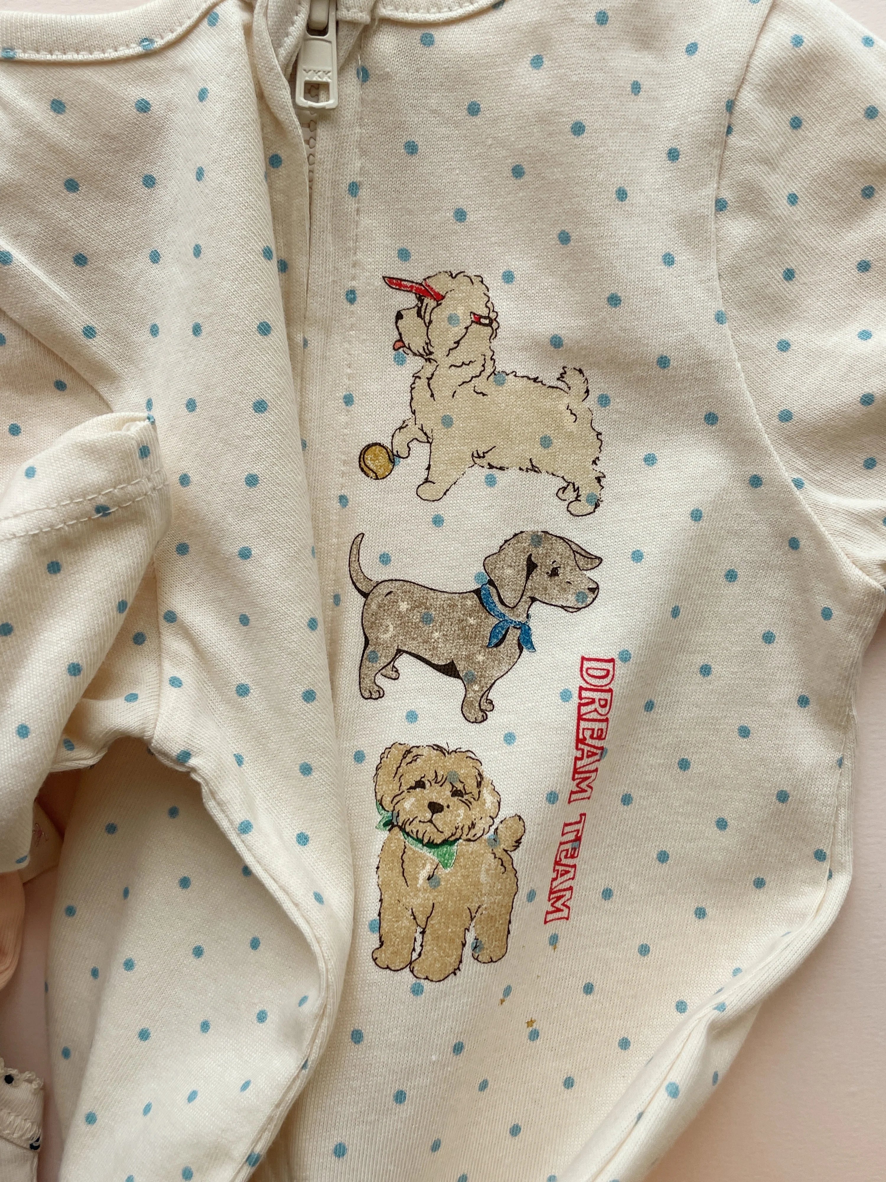 Babygrow com Fecho Fronta DREAM CREAM - KONGES SLOJD