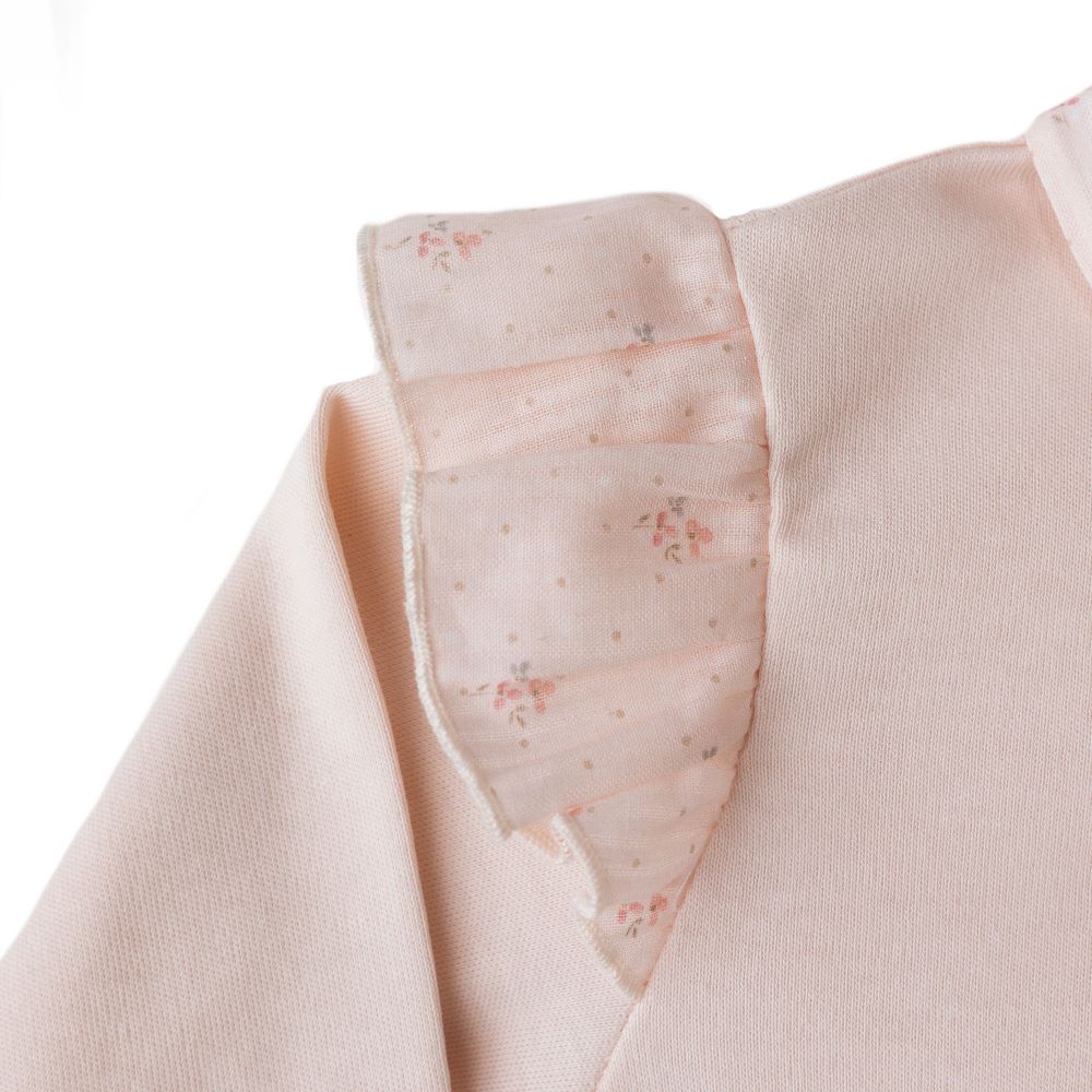 Babygrow com folho no ombro FLORA - Baby Gi