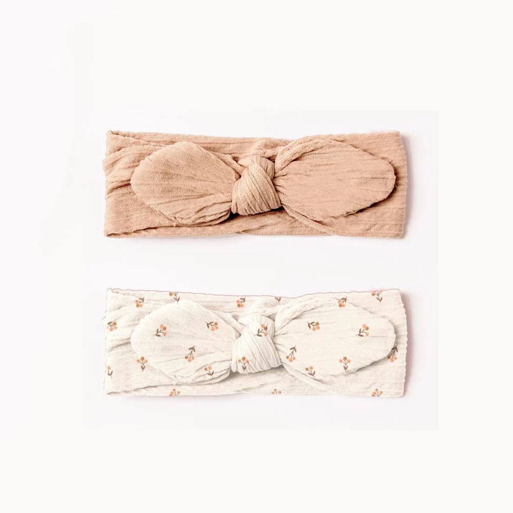 Pack 2 fitas de cabelo para bebé - Mrs Ertha