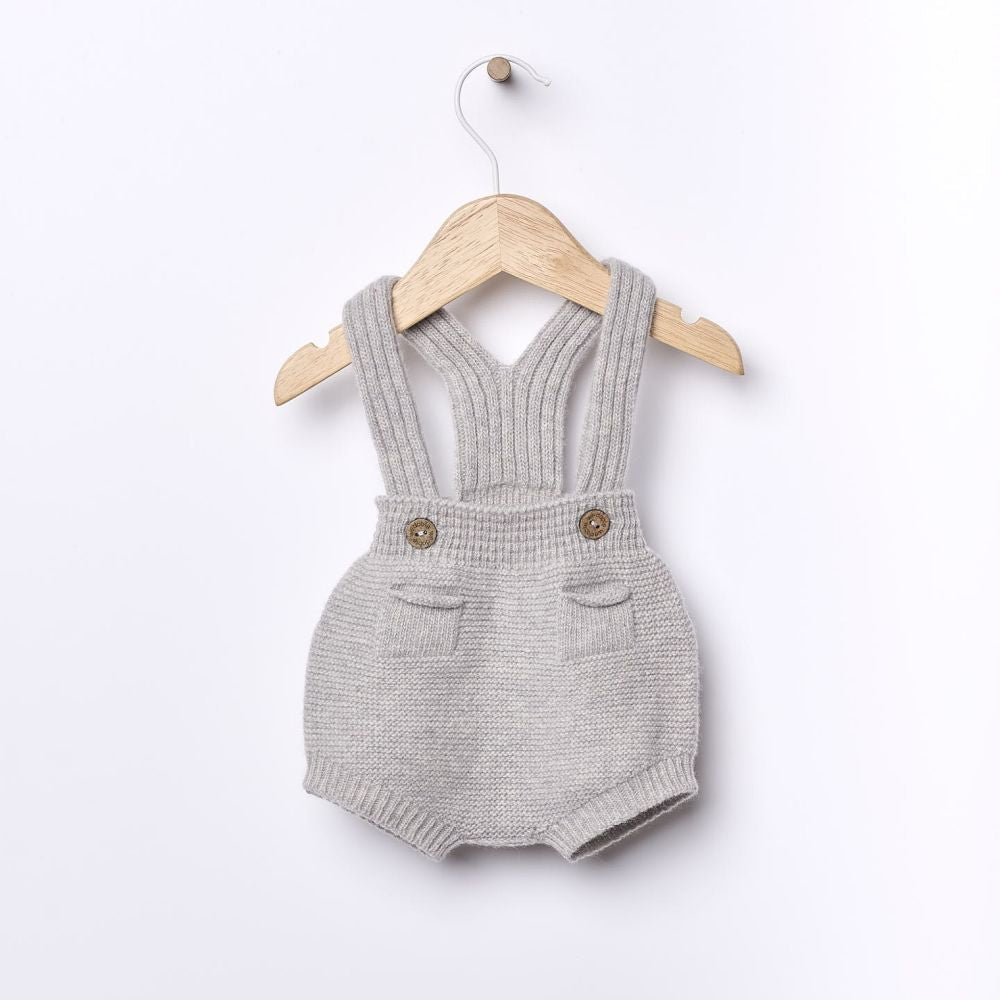 Fofo com alças tricotado em lã merino | SNOWFLAKE - Wedoble