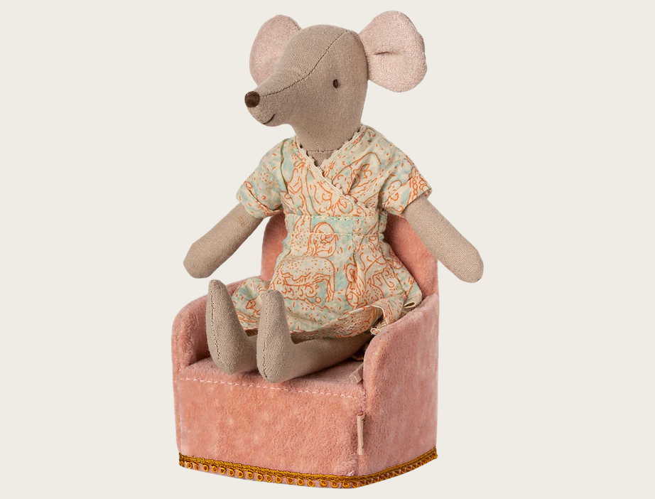 Mini sofá de veludo - Maileg