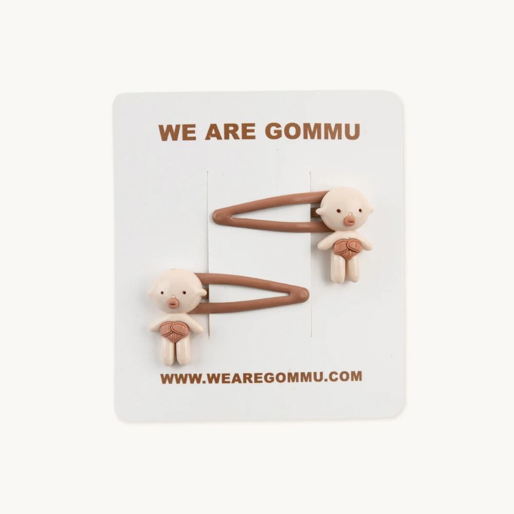 Set ganchos de cabelo - Gommu Baby - WE ARE GOMMU