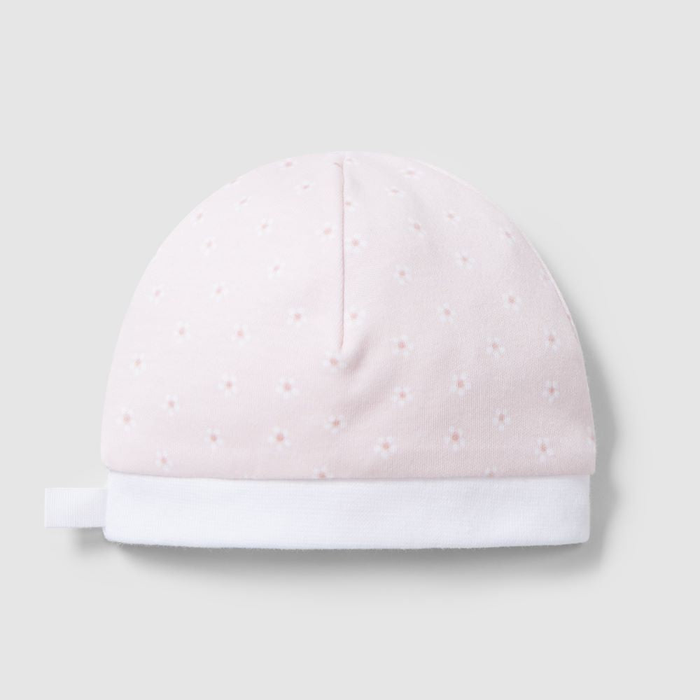 Gorro estampado floral - Laranjinha