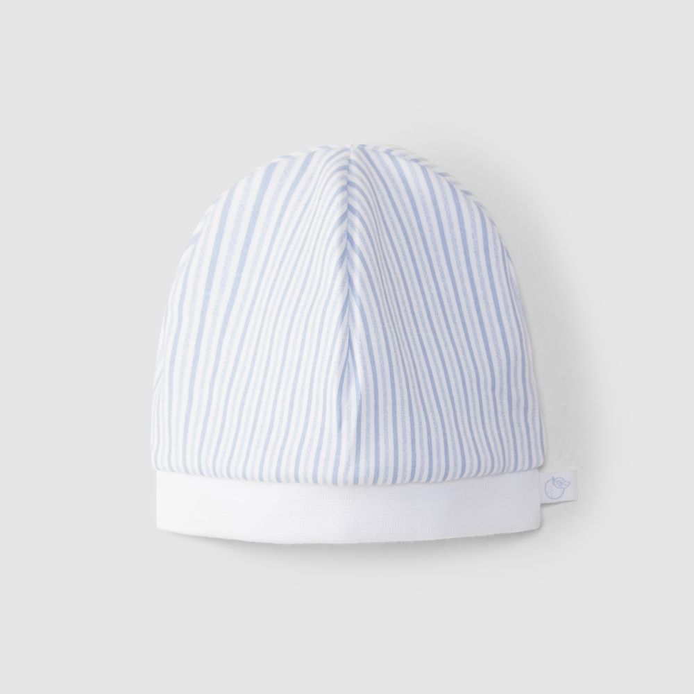 Gorro estampado riscas - Laranjinha