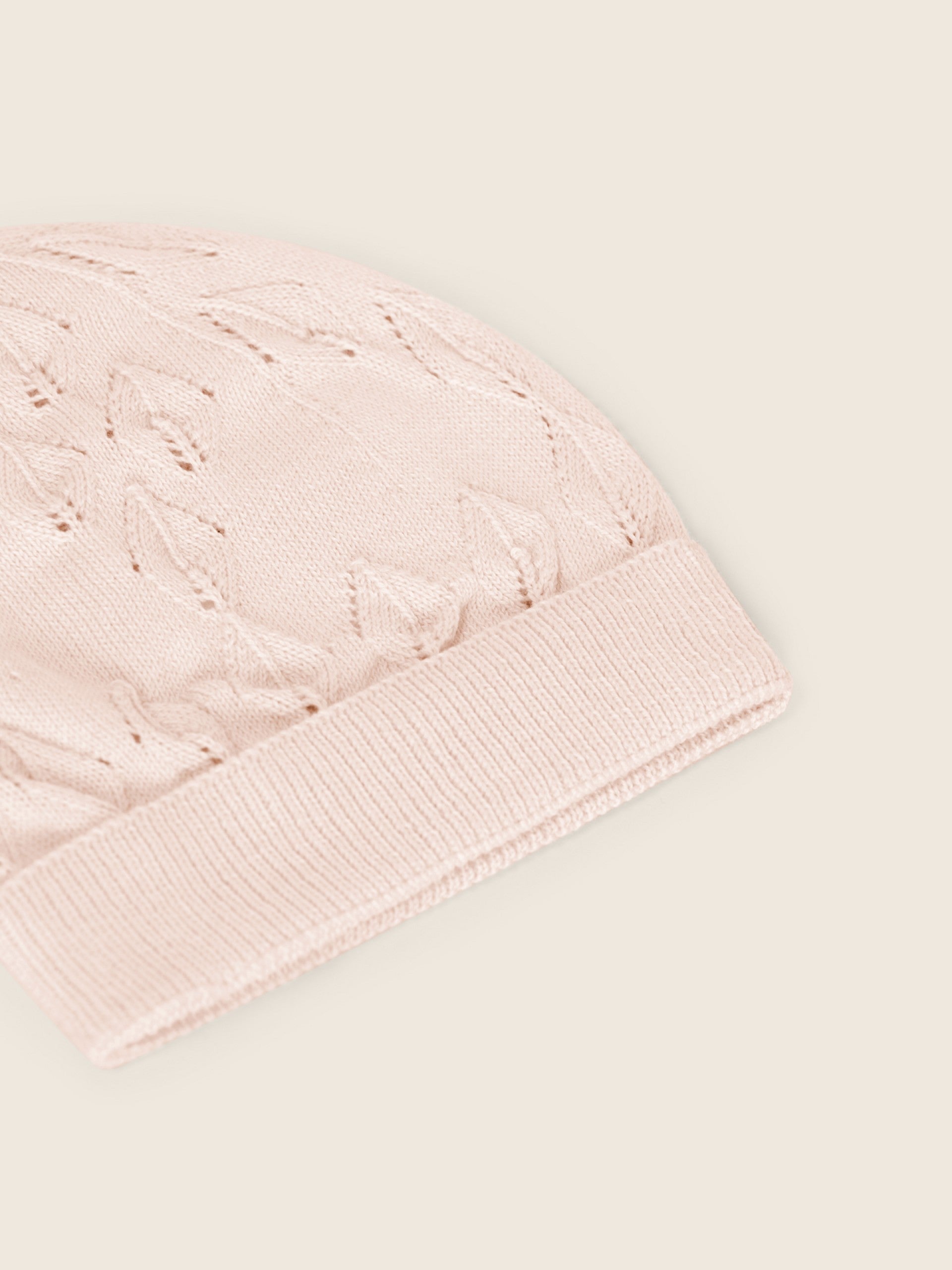 Gorro tricotado em algodão orgânico | BOUNDLESS LOVE - Wedoble