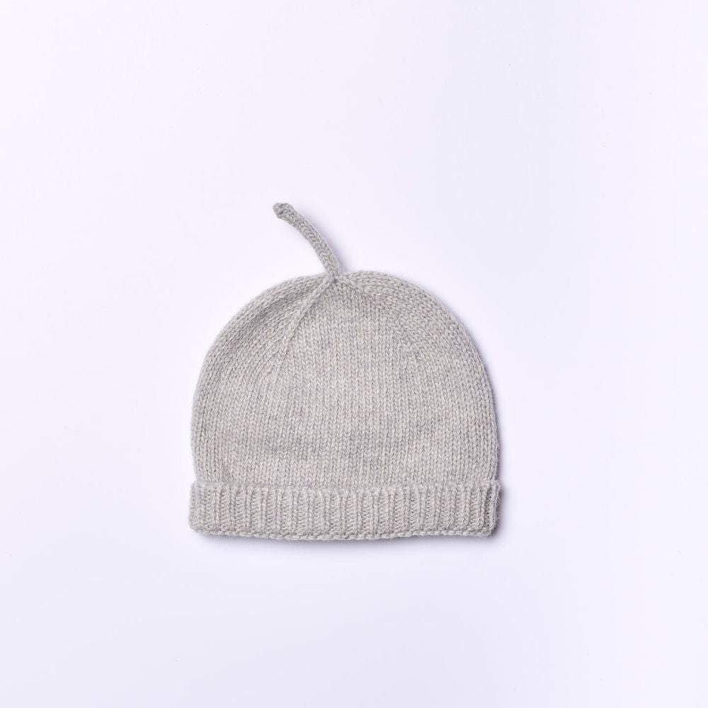 Gorro tricotado em lã merino | SNOWFLAKE - Wedoble