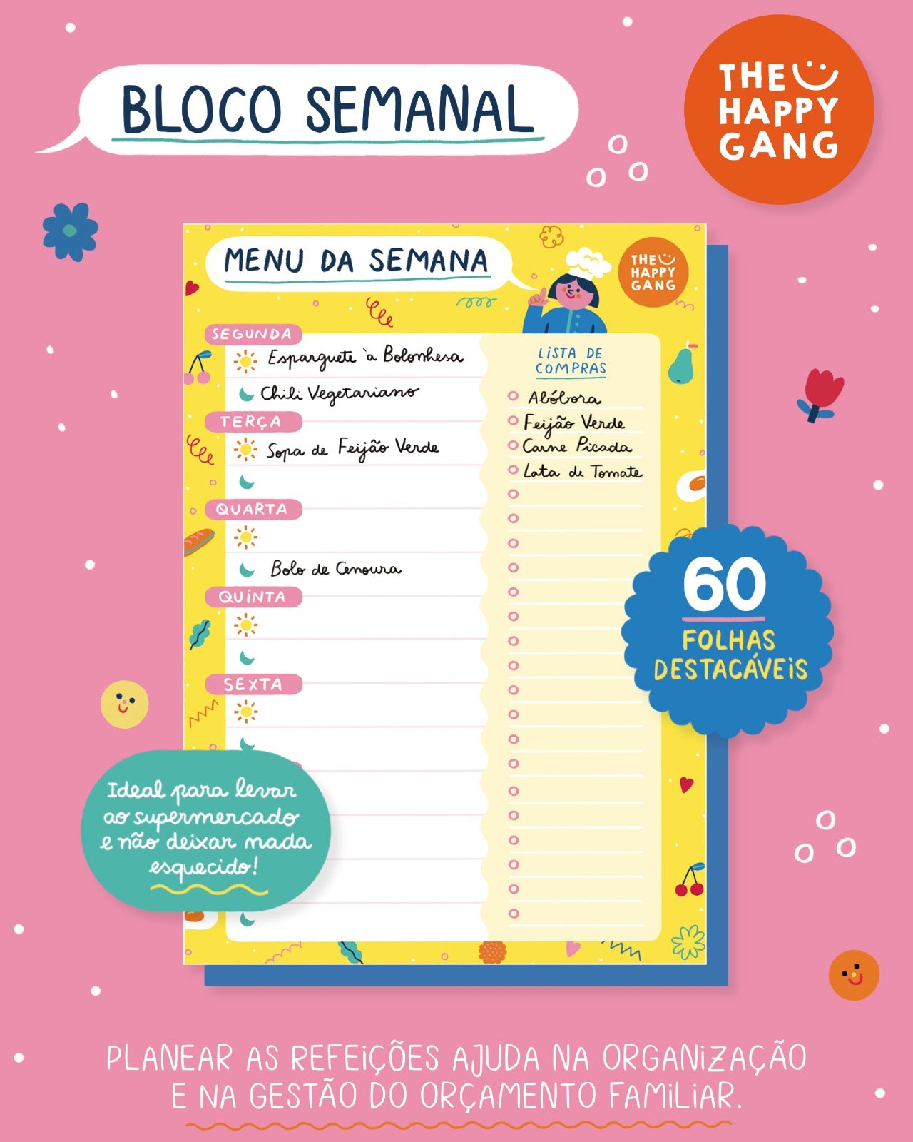 Menu da Semana - The Happy Gang