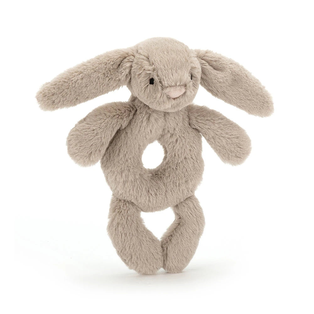 Bashful Bunny Ring Rattle - JELLYCAT