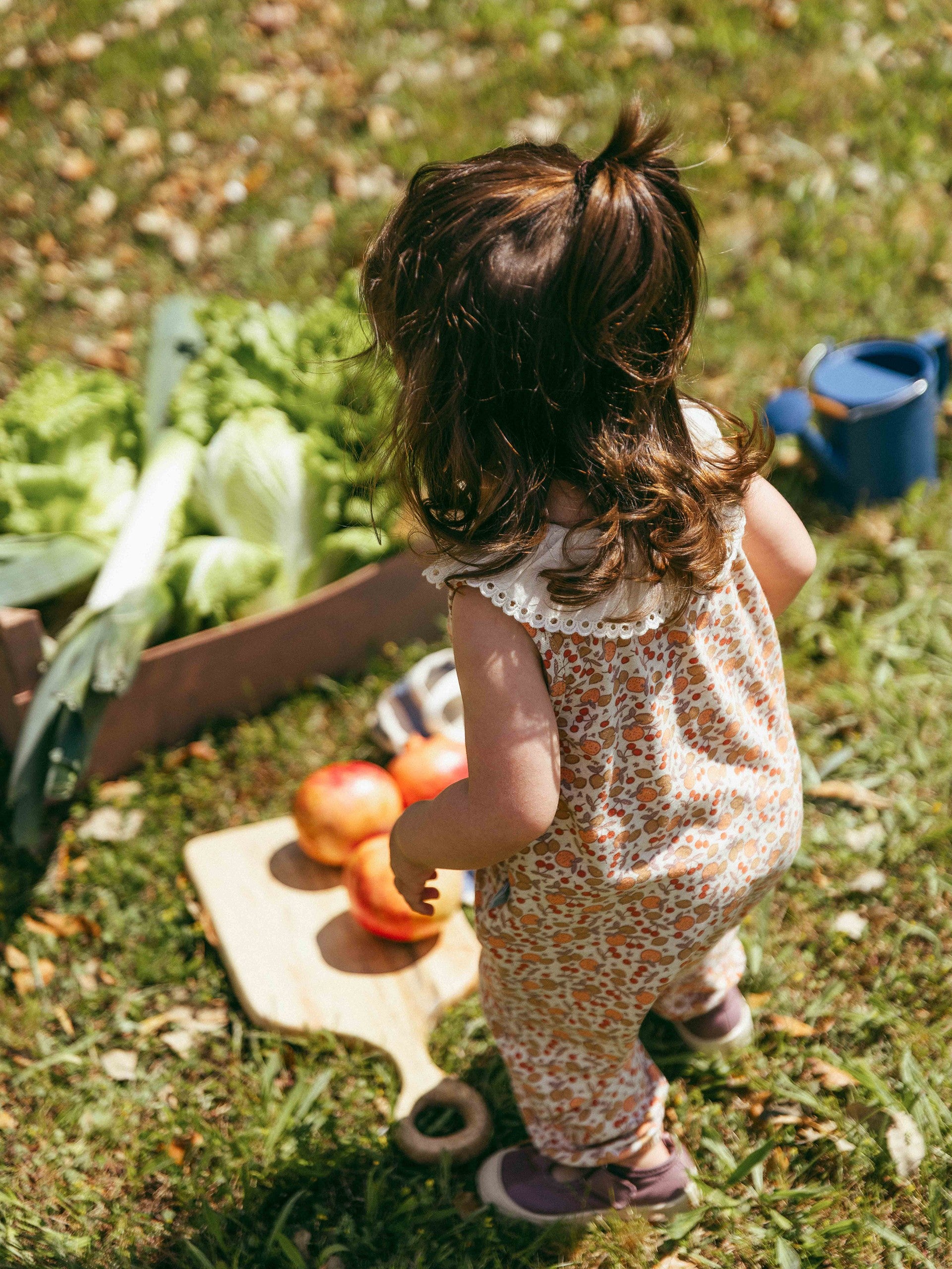Jardineiras com estampado e gola - Snug