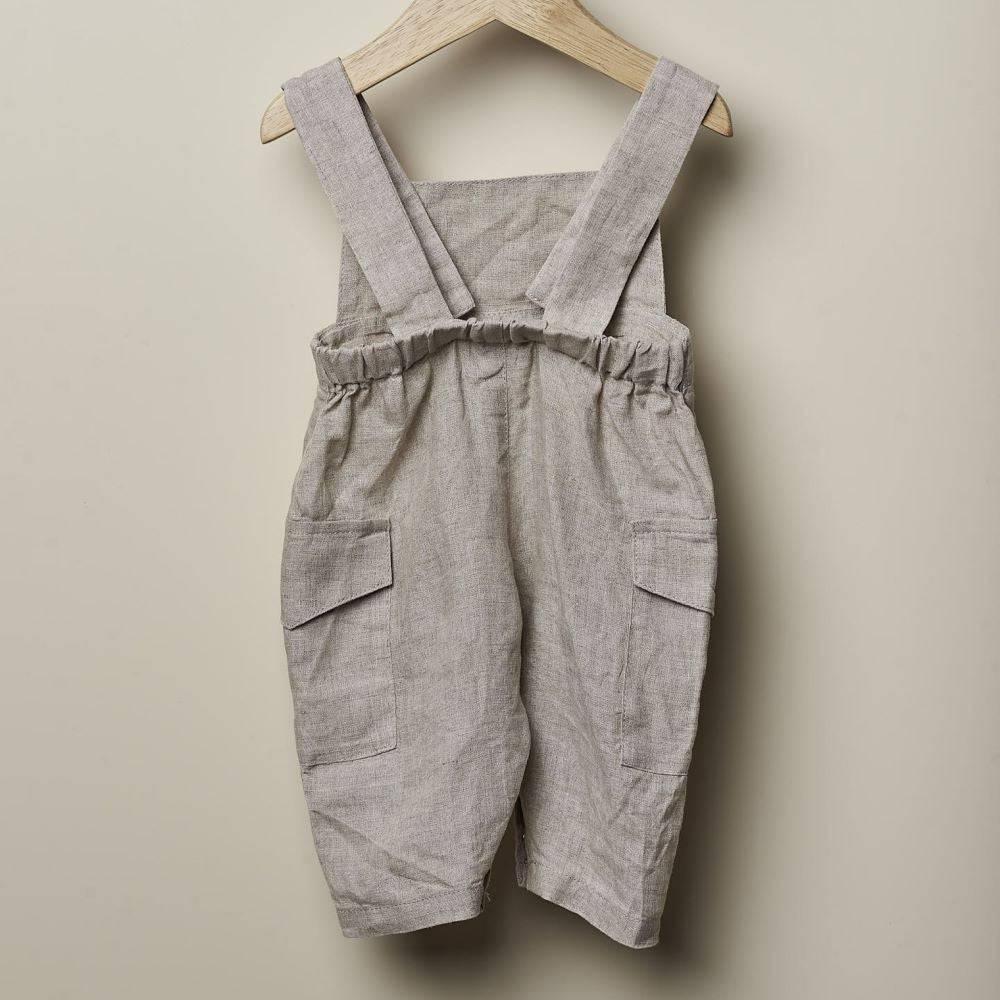 Jardineiras de linho natural | MADAGASCAR - Wedoble