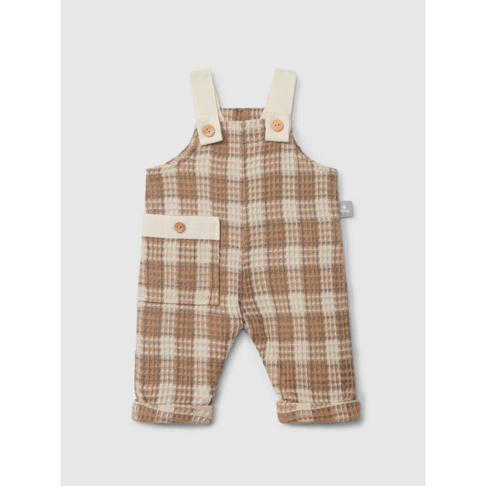 Jardineiras em tecido waffle - SNUG