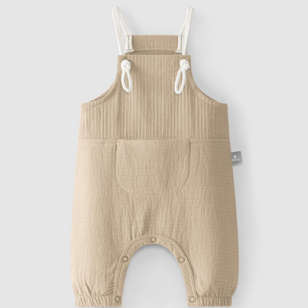 Jardineiras lisas com bolso - Snug