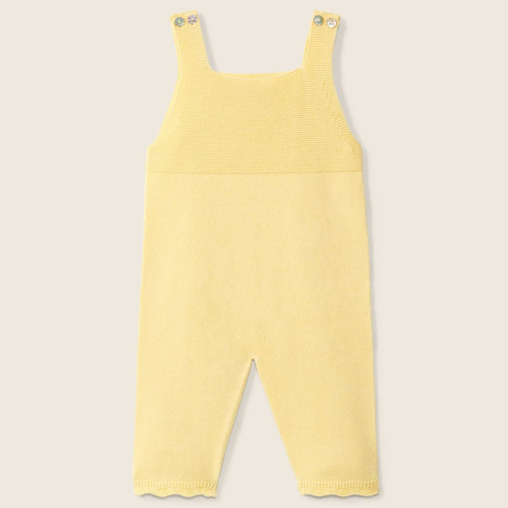 Jardineiras tricotadas em algodão orgânico | LET LOVE GROW - Wedoble