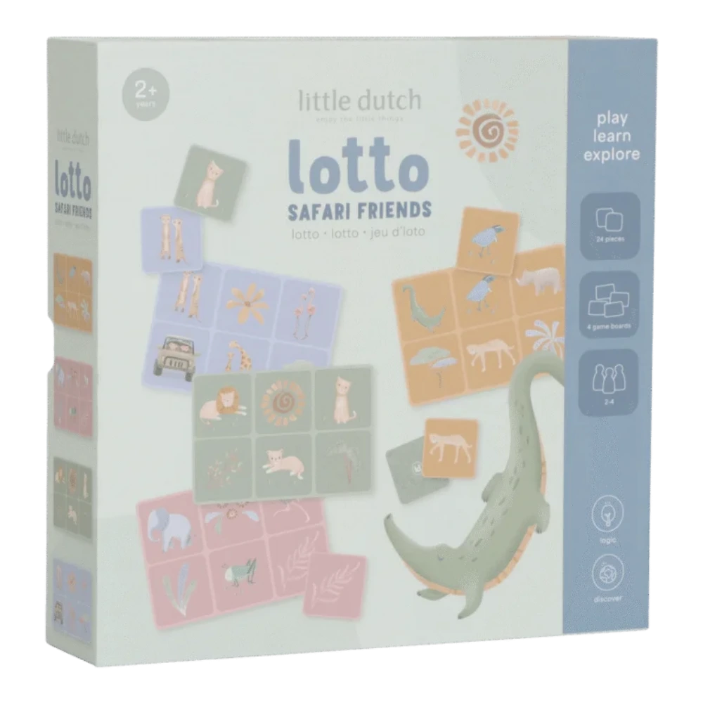 Jogo Loto SAFARI FRIENDS - LITTLE DUTCH