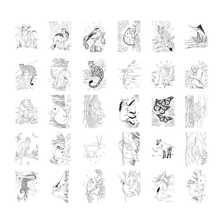 Prancha de Desenho Ilustrada c/ Luz Azul 8+ - KIDYWOLF