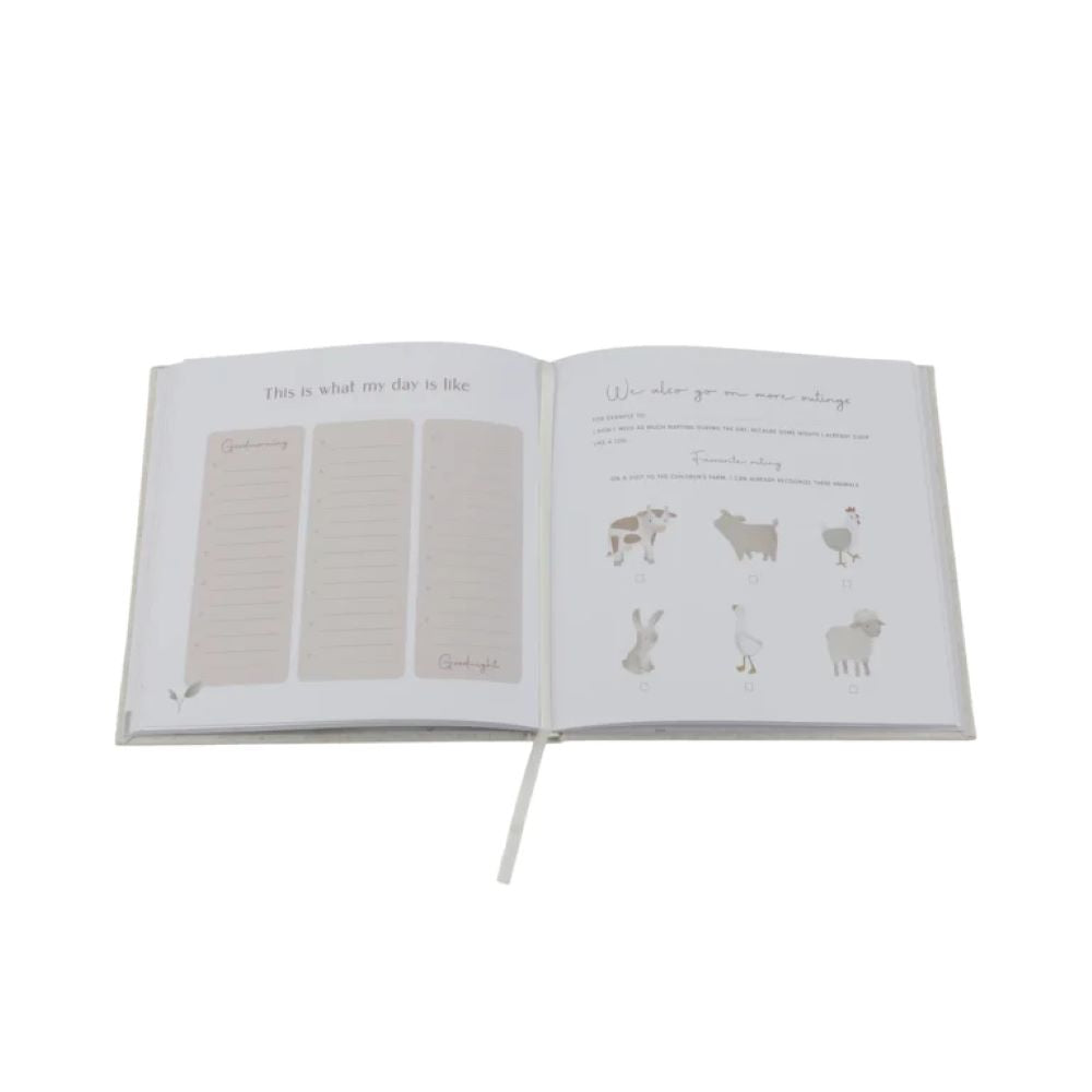 Baby first year book - Baby Bunny - Little Dutch