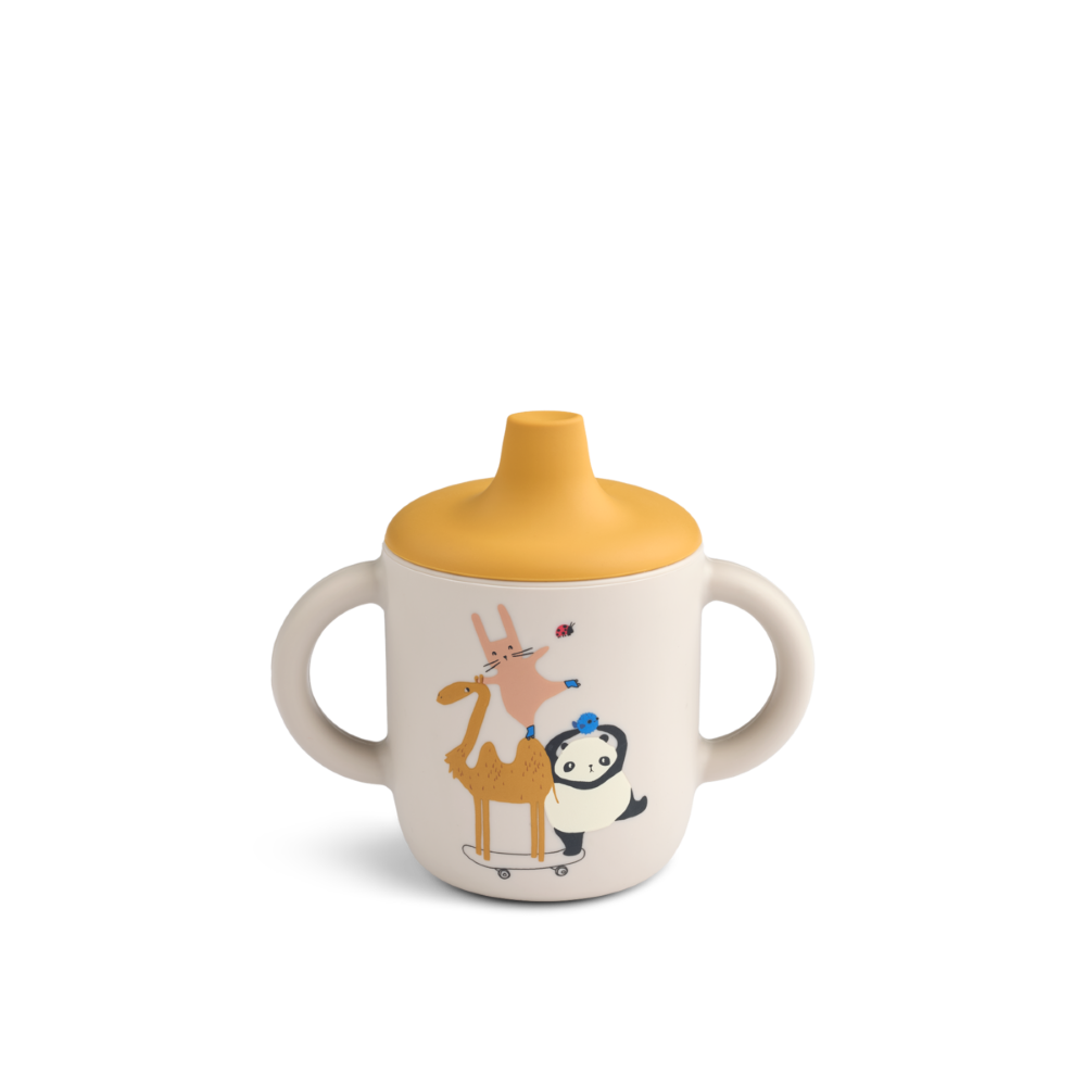 Copo de chuchar com pegas AROUND THE WORLD - Liewood