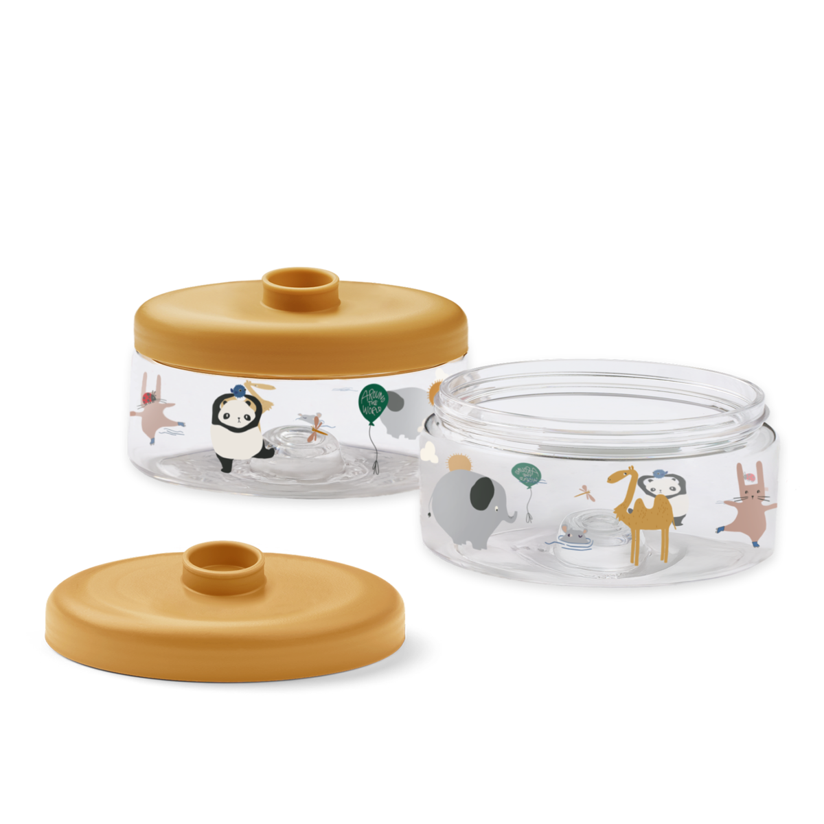 Caixas empilháveis para alimentos AROUND THE WORLD - Liewood