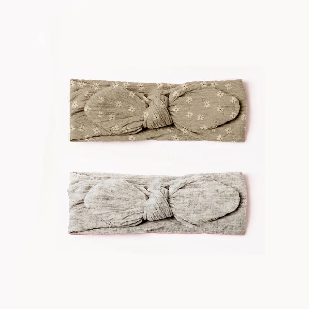 Pack 2 fitas de cabelo para bebé - Mrs Ertha