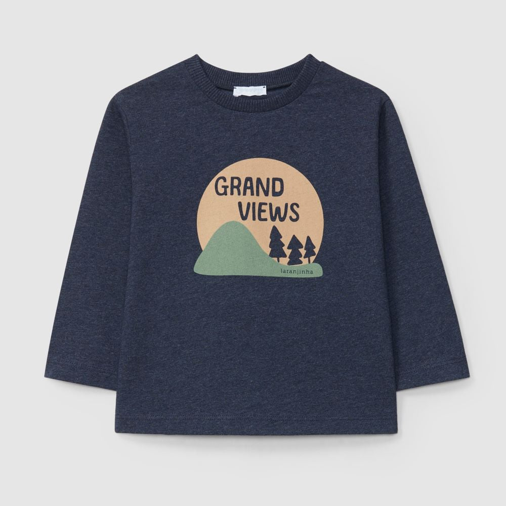 Longsleeve 'Grand Views' - Laranjinha