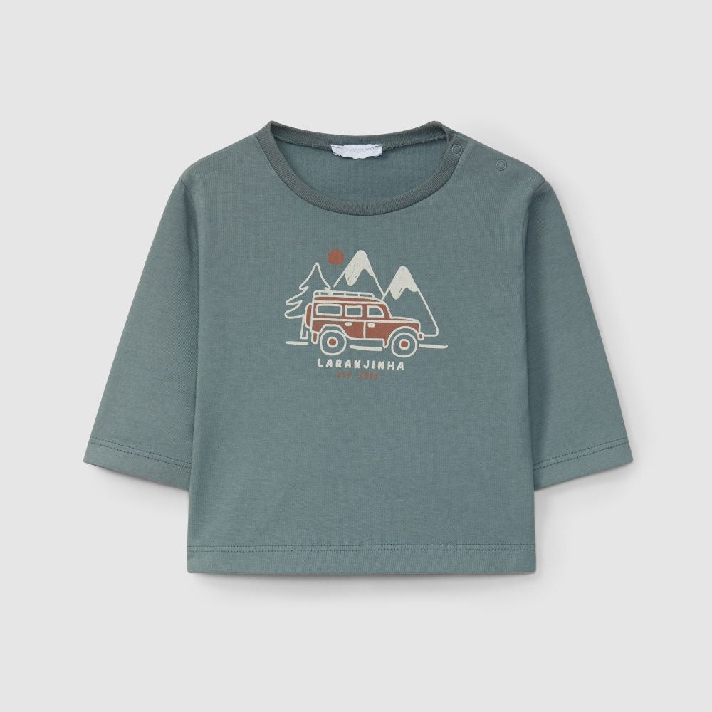 Longsleeve jipe nas montanhas - Laranjinha