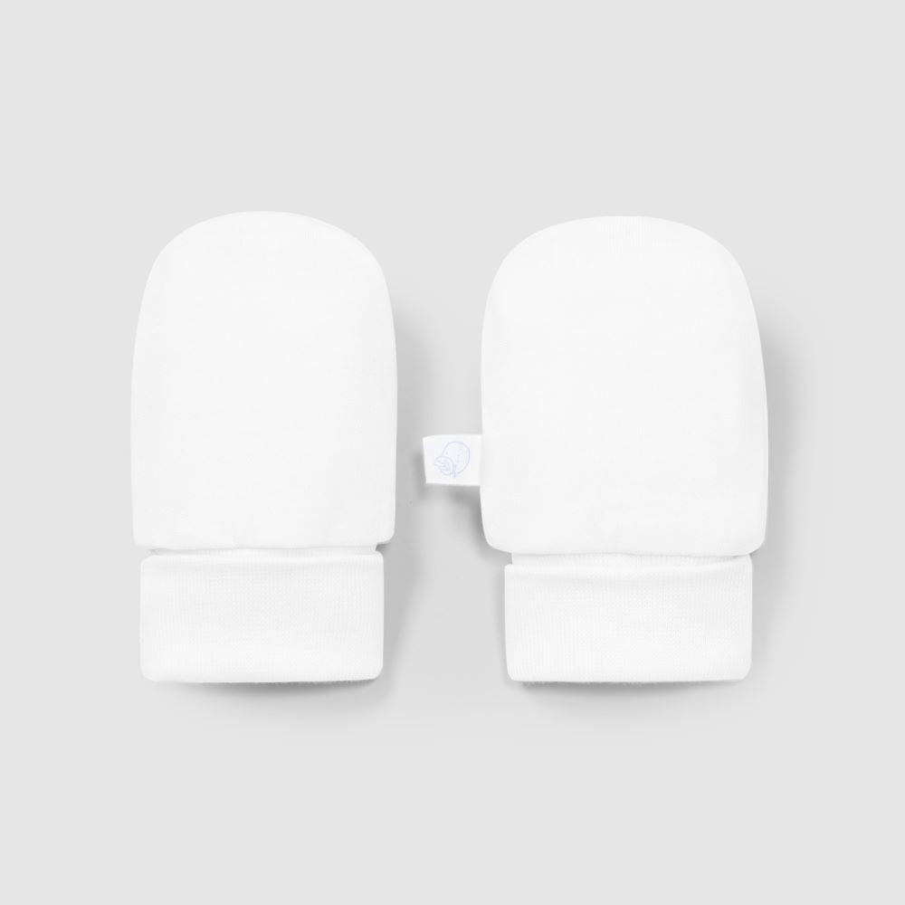 Luvas malha de algodão liso - Laranjinha