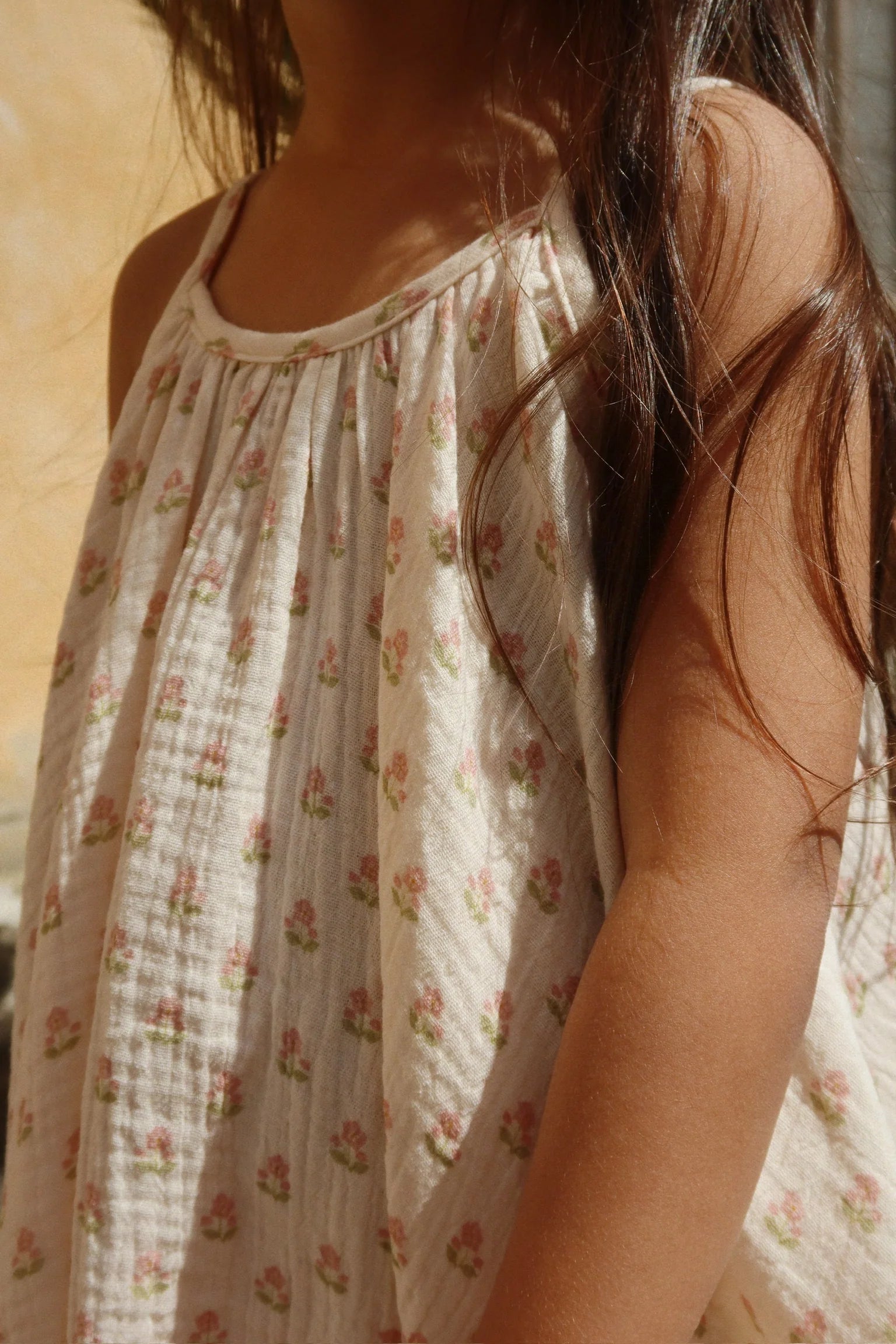 Vestido em musselina COCO - Konges Slojd