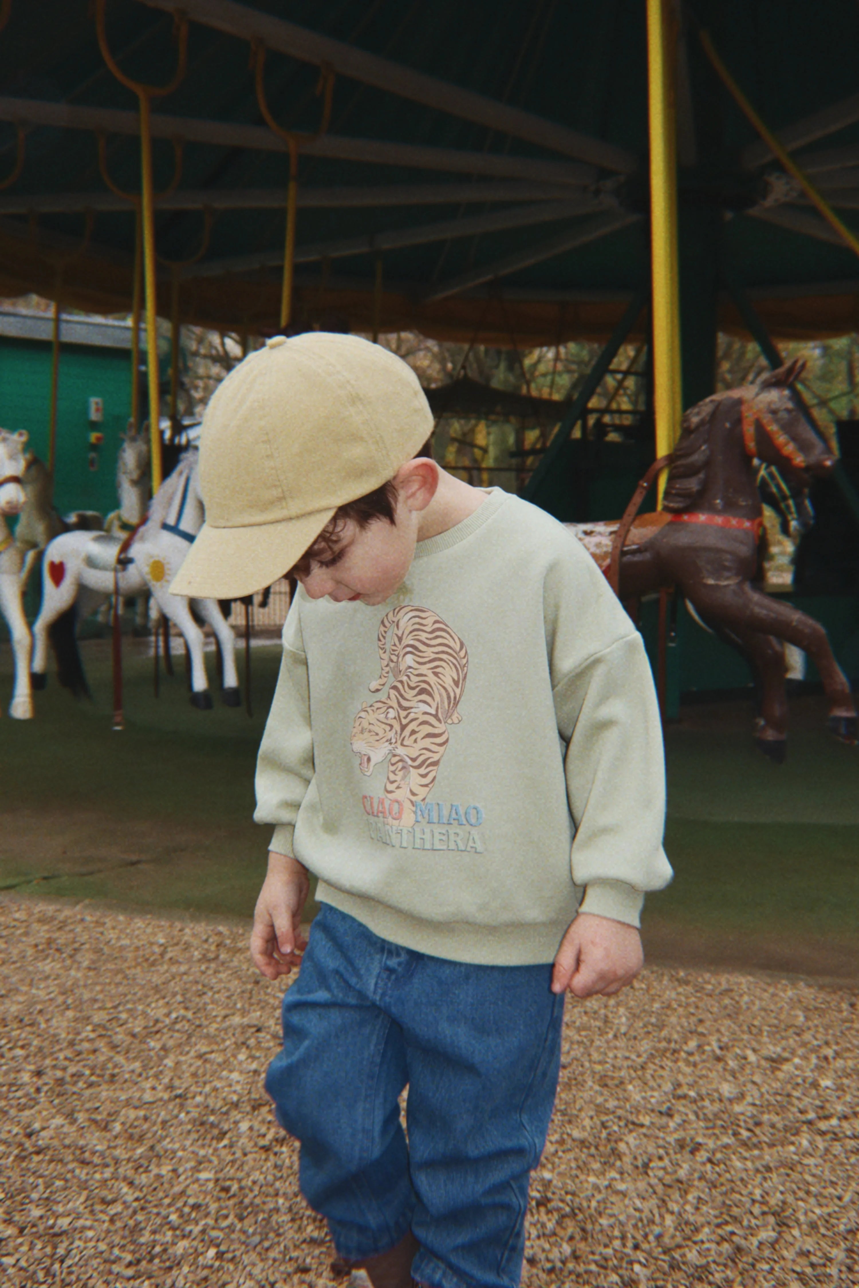 Sweatshirt LOU Sage - KONGES SLOJD