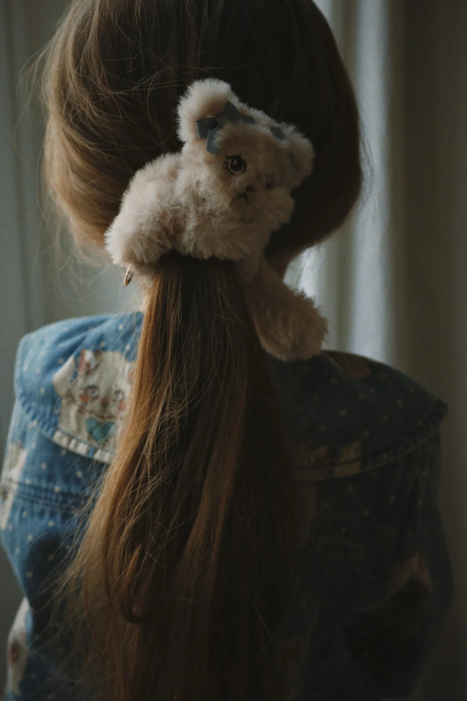 Scrunchie Infantil com Gato - KONGES SLOJD