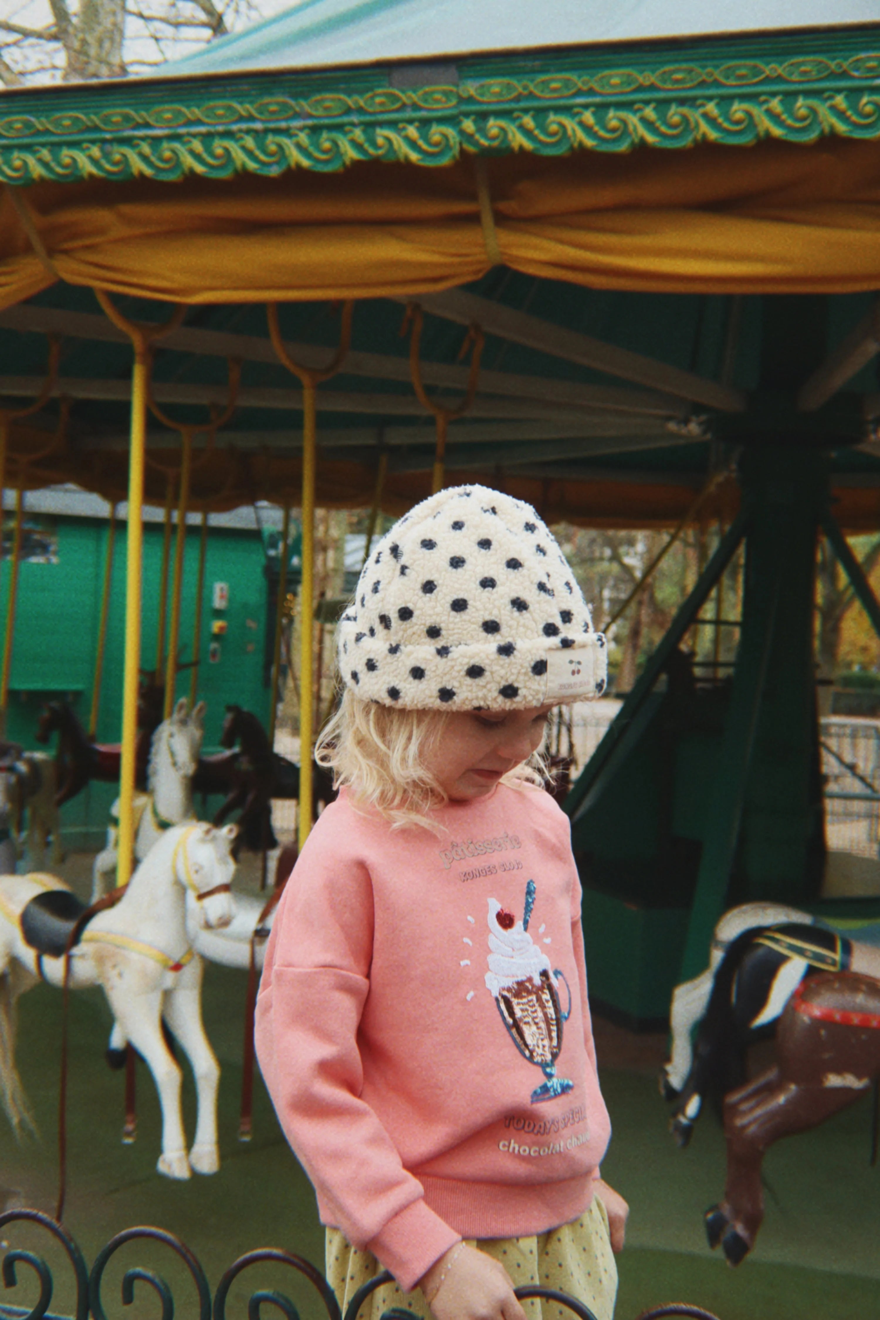 Sweatshirt LOU Peach Blossom - KONGES SLOJD