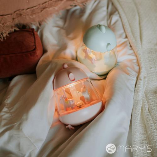 Caixa de Música com Led Unicórnio - MARYS