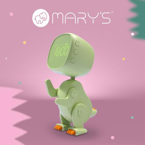 Despertador Dinossauro Robot Verde - MARYS