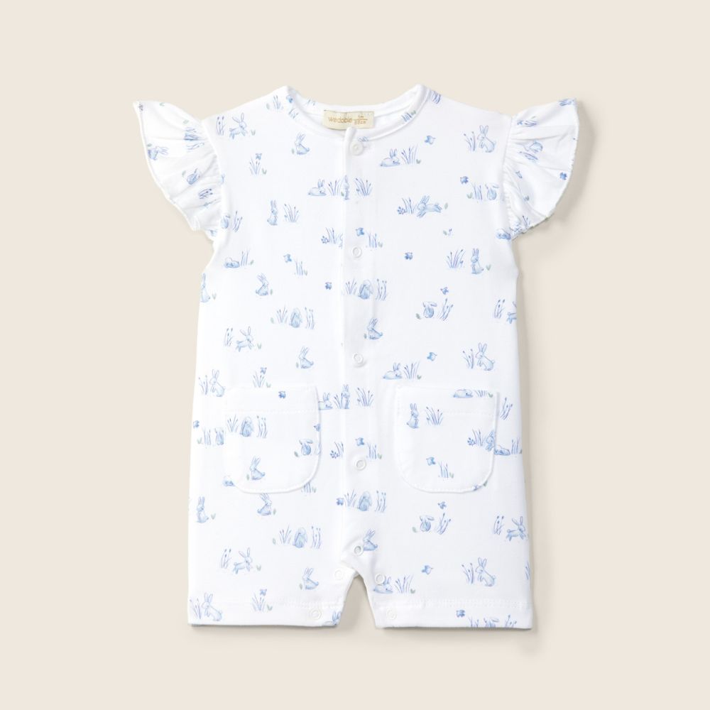 Macacão curto em algodão | SWEET BABY - Wedoble