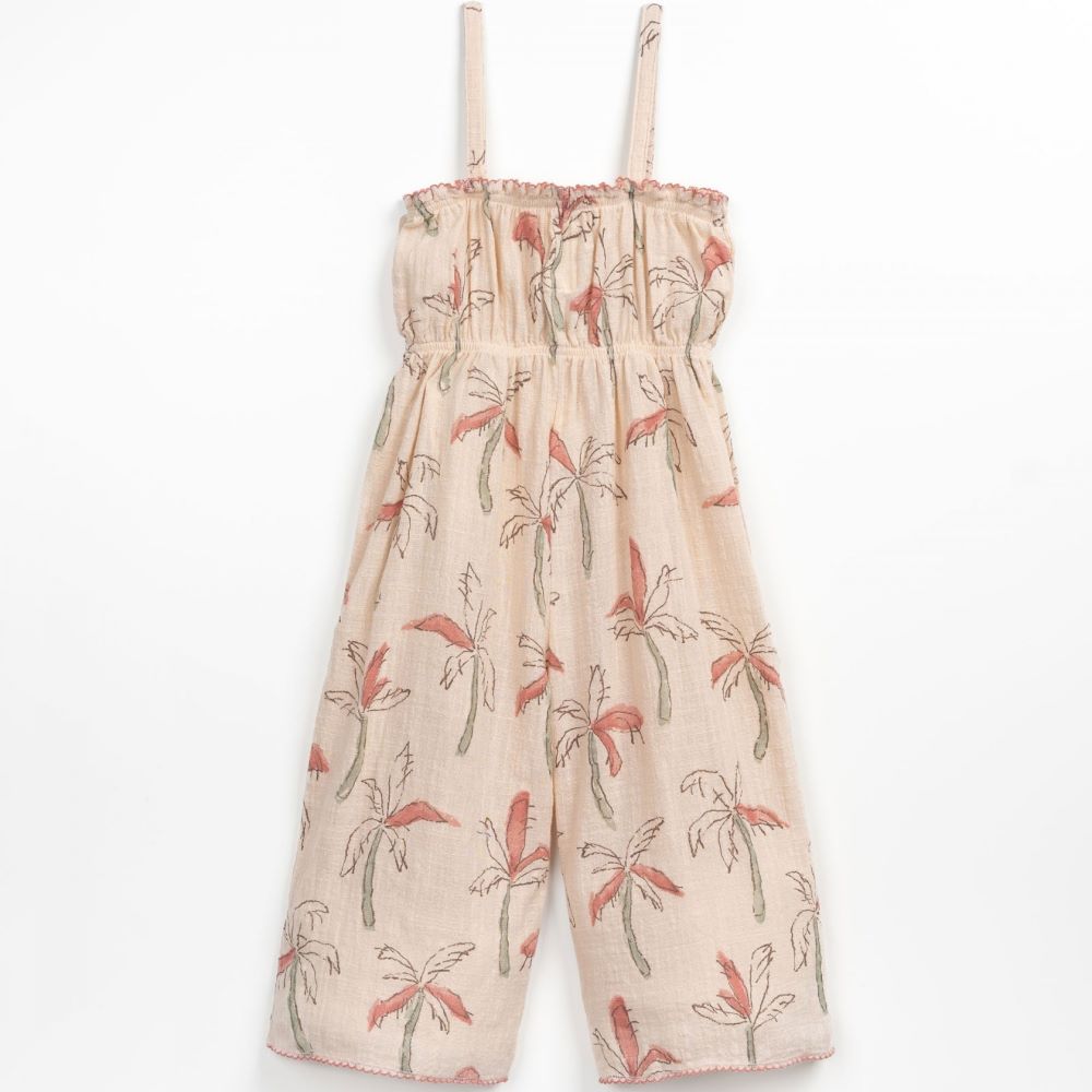 Macacão de tecido com estampado - Play Up