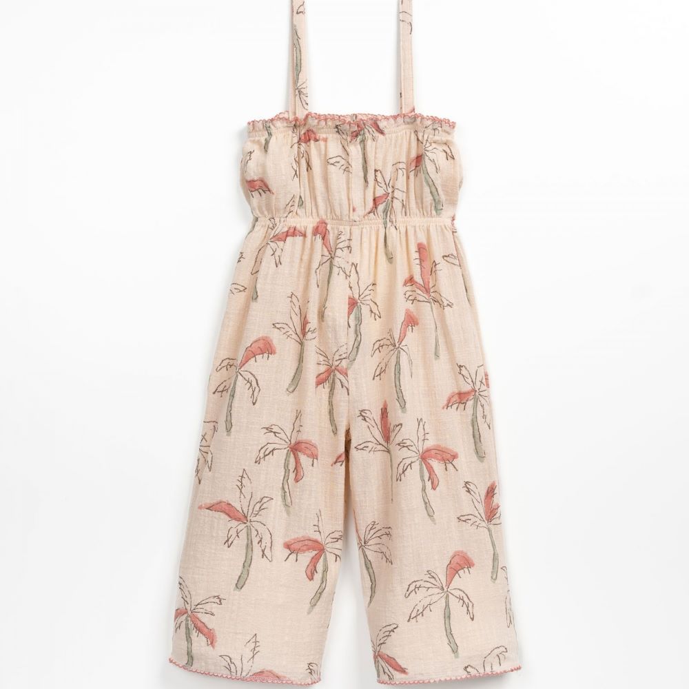 Macacão de tecido com estampado - Play Up