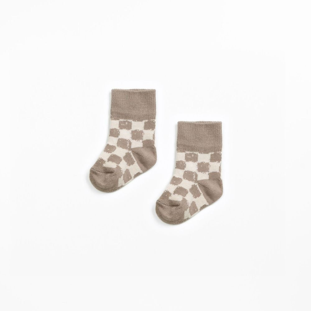 Meias com estampado de azulejo - Play up