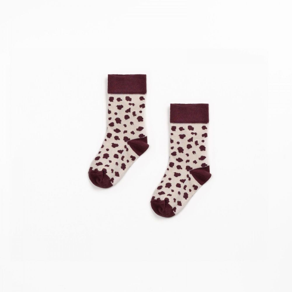 Meias de malha em algodão orgânico - Play Up